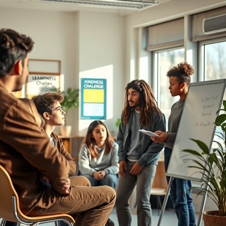 The Empathy Edge: How Kindness and Conflict Resolution Shape Confident Young Leaders