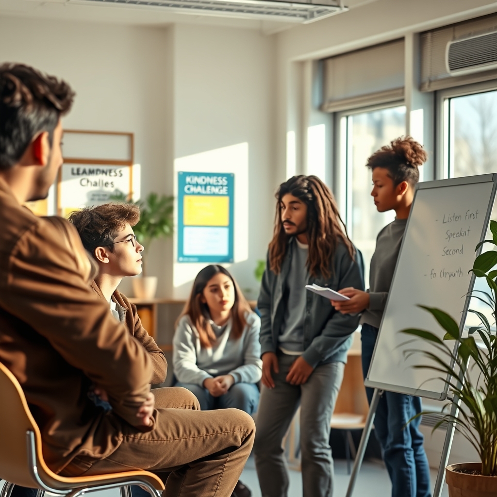 The Empathy Edge: How Kindness and Conflict Resolution Shape Confident Young Leaders