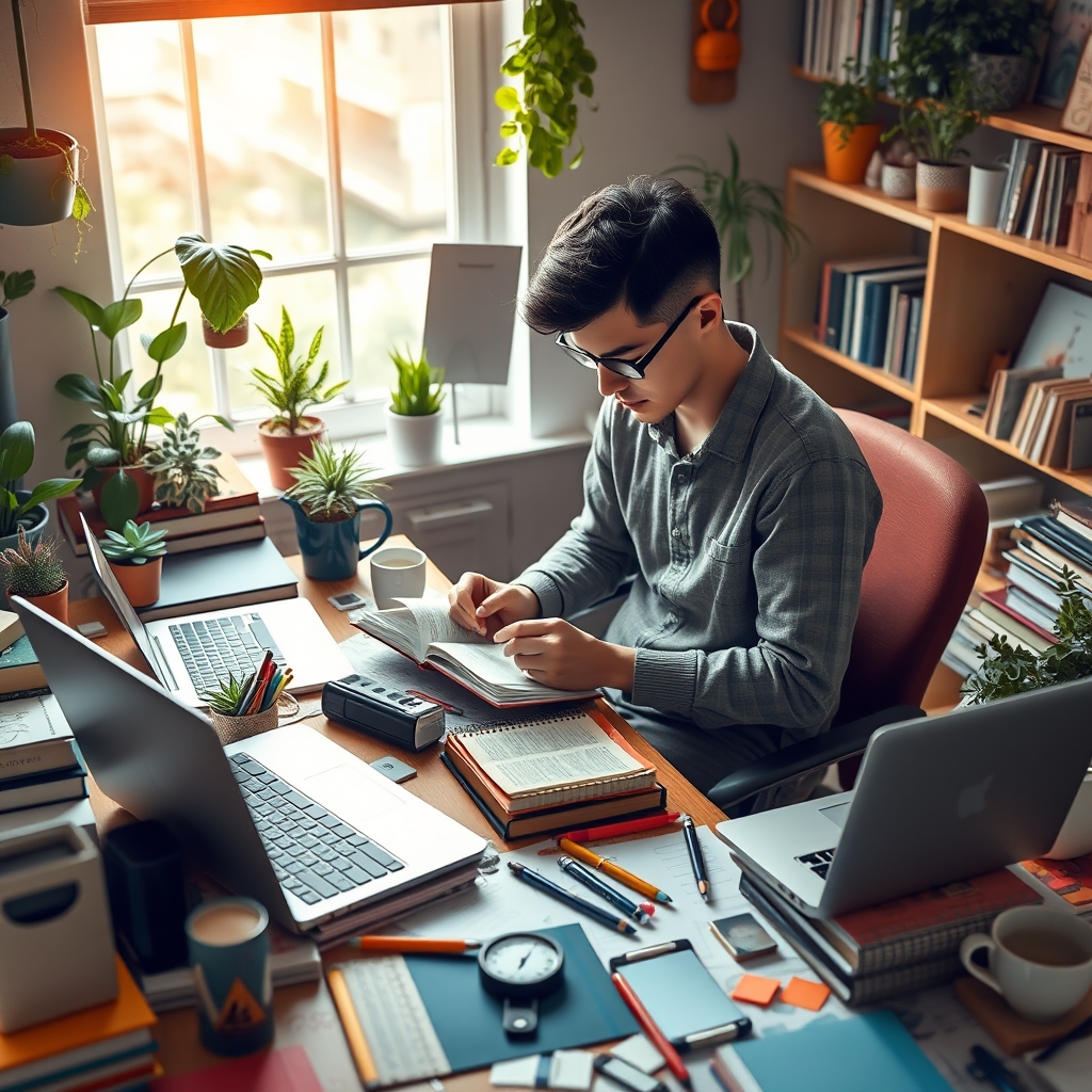 The Cognitive Blueprint: Crafting Your Ideal Study Routine with Active Learning and Time Management Mastery